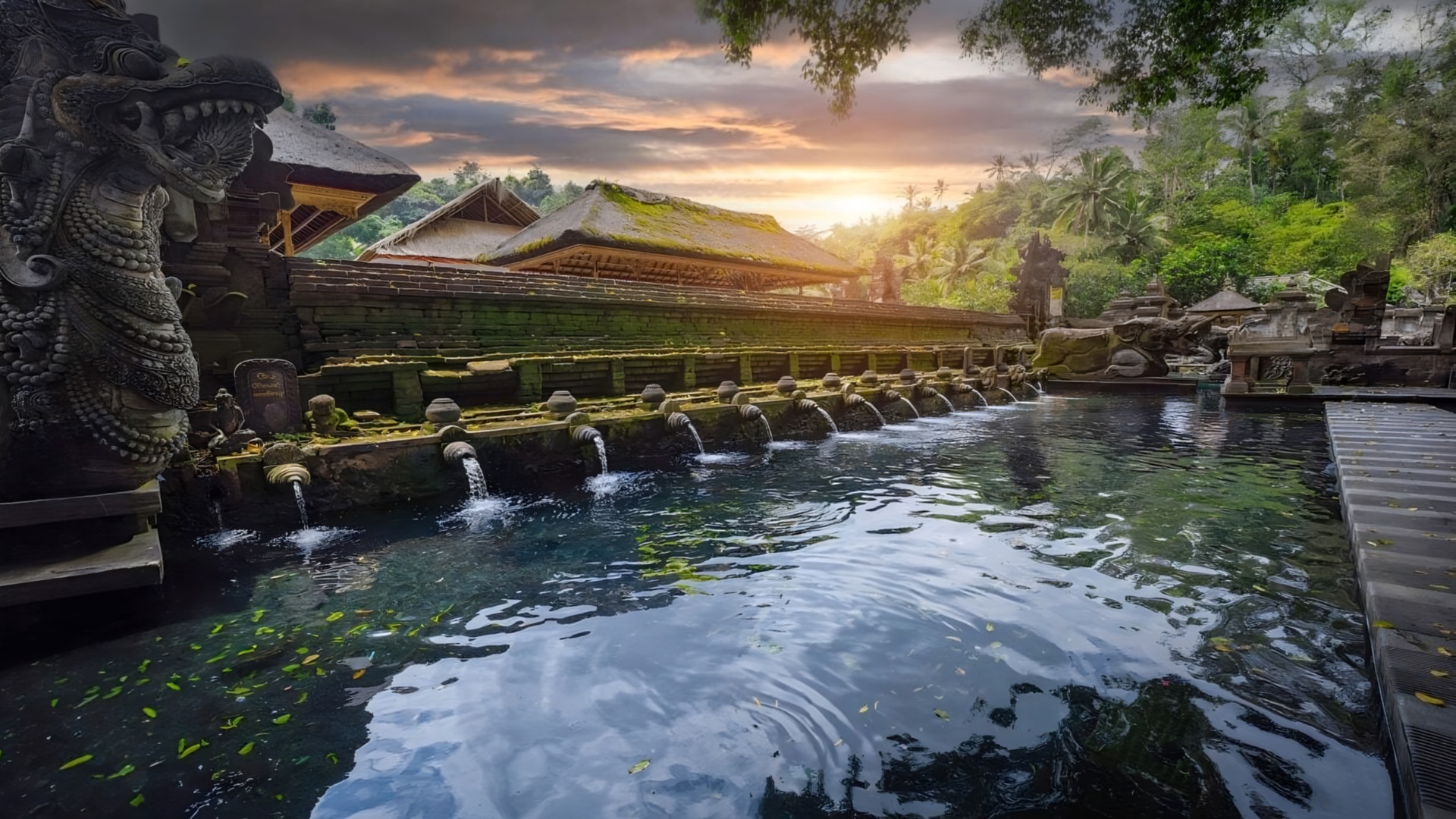 Private tour to Tirta Empul Temple in Ubud Bali