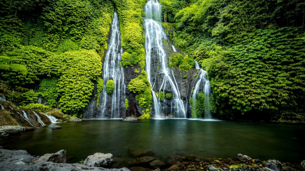 Banyumala waterfallis one of the best waterfalls in bali