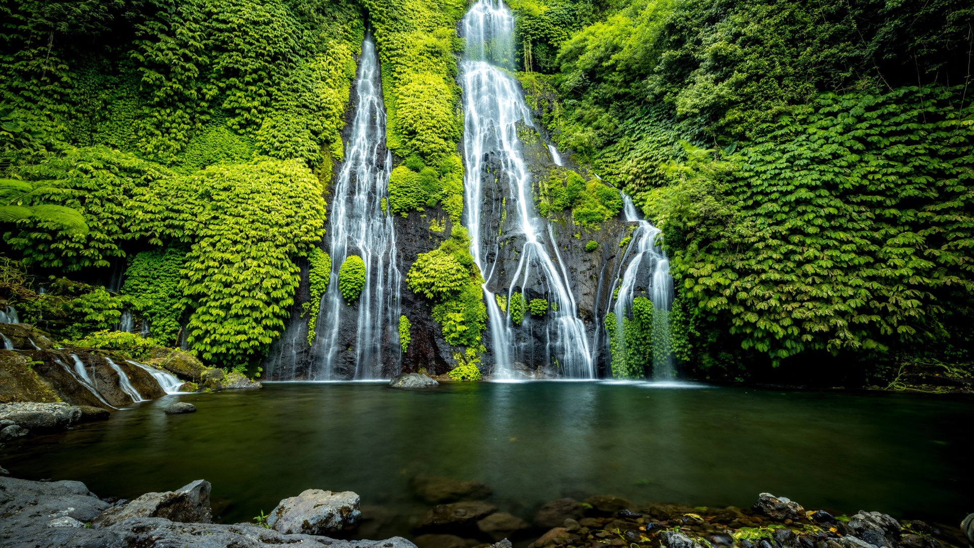 Banyumala waterfallis one of the best waterfalls in bali