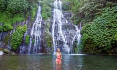 Discover Banyumala waterfall in bali