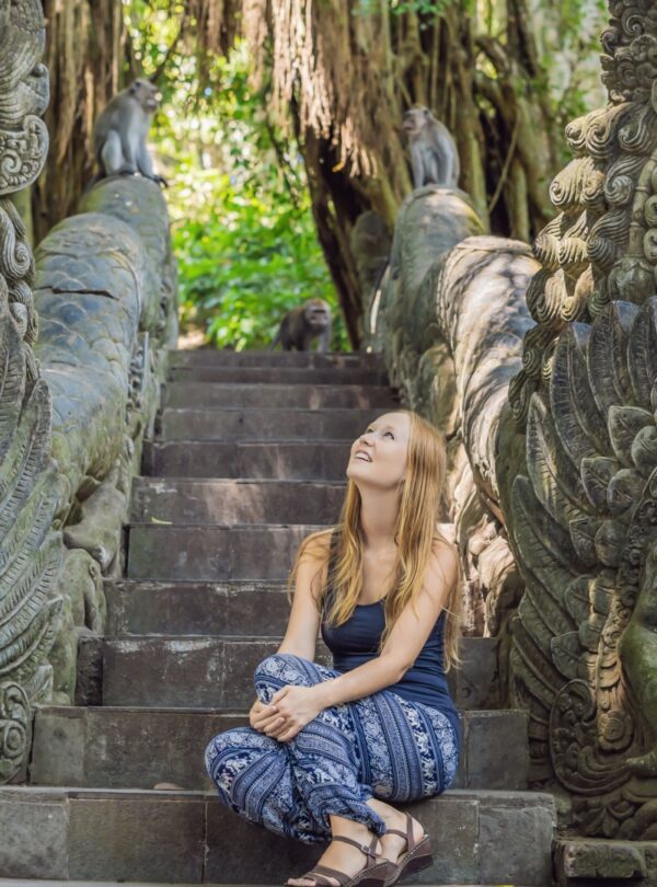 Discover Ubud monkey forest with Bali driver