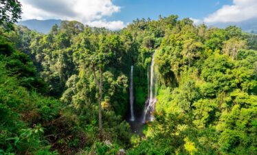 Sekumpul waterfall in bali
