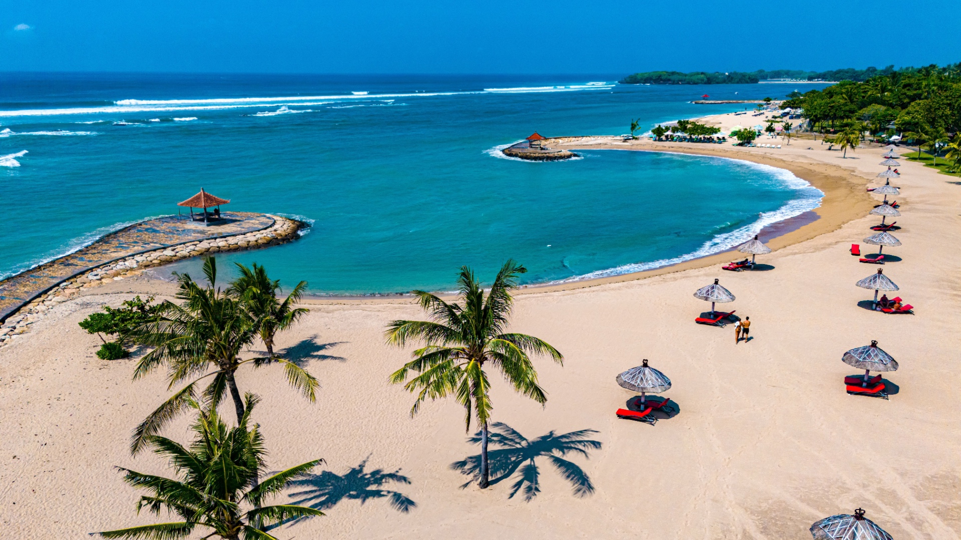 Explore nusa Dua bali beach with Bali driver