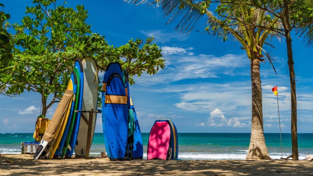 Visit kuta beach with private Bali driver